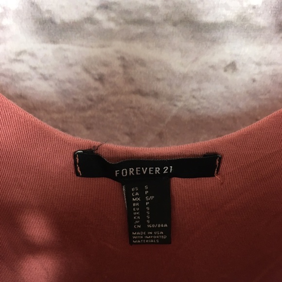 Forever 21 Dusty Rose Short Sleeve Maxi Dress - Picture 5 of 5